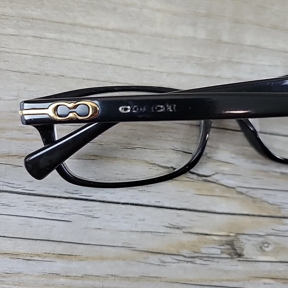 Coach HC 6054 Elise 5002‎ Black Eyeglasses 52-16-135 Full Rim  Frames Only